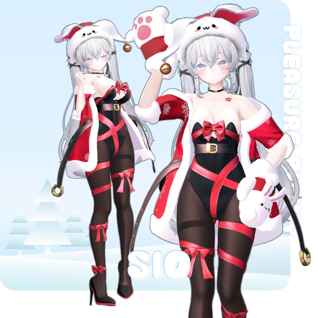 【9アバター対応】 💝🎄Pleasure Bunny🎄💝