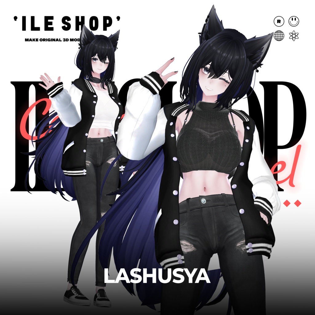 【13アバター対応】 🖤✨Campus Rebel ✨🖤