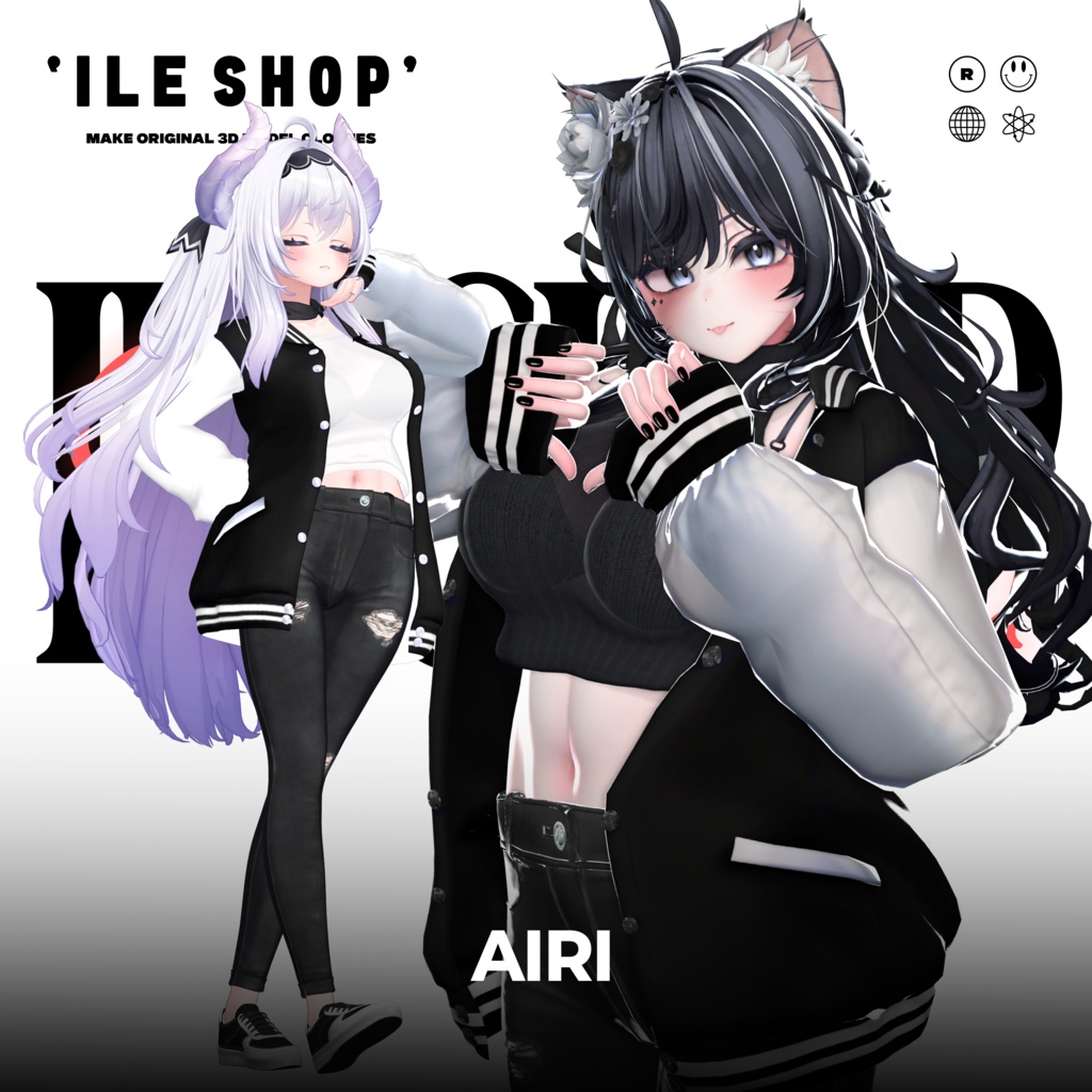 【13アバター対応】 🖤✨Campus Rebel ✨🖤