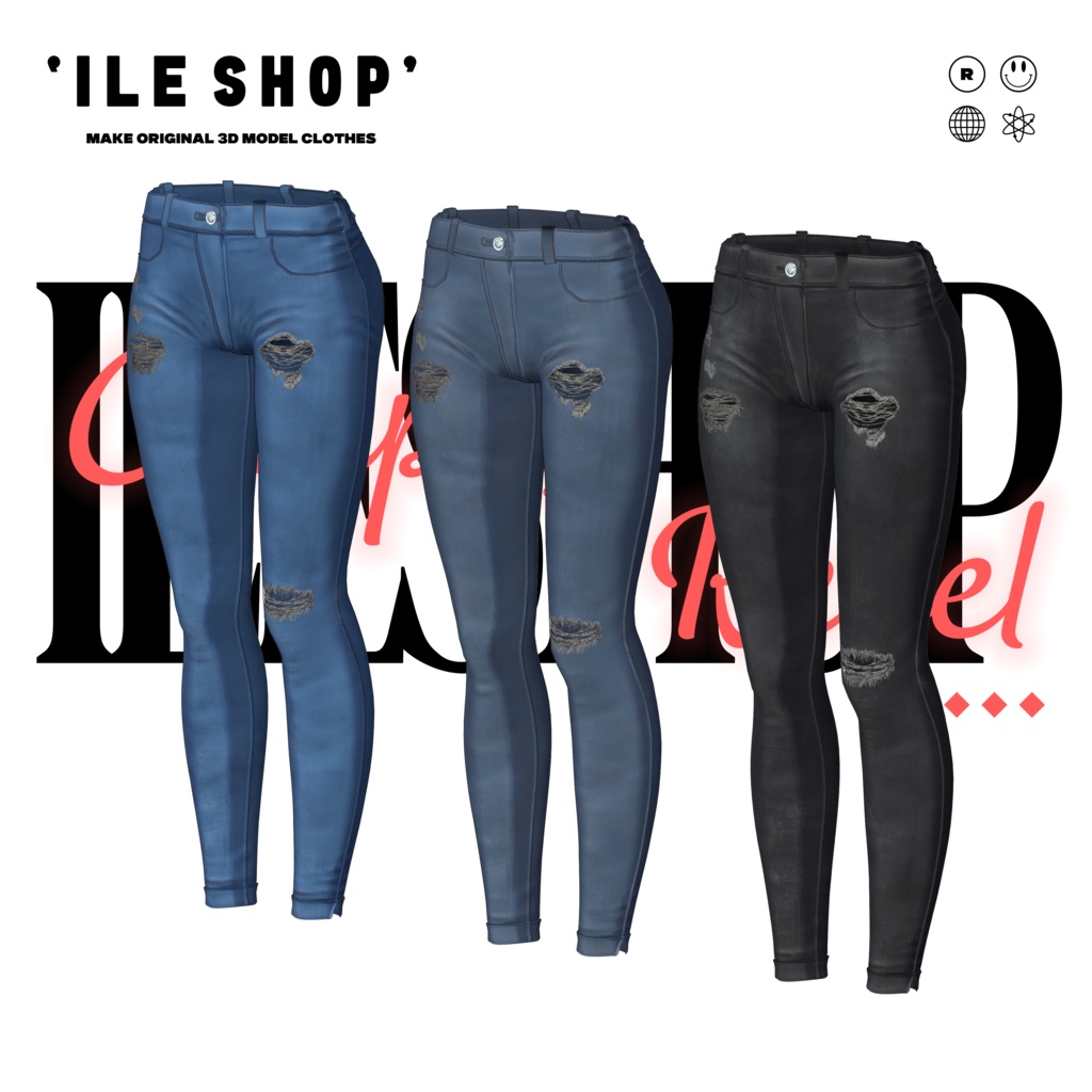 【13アバター対応】 🖤✨Campus Rebel ✨🖤