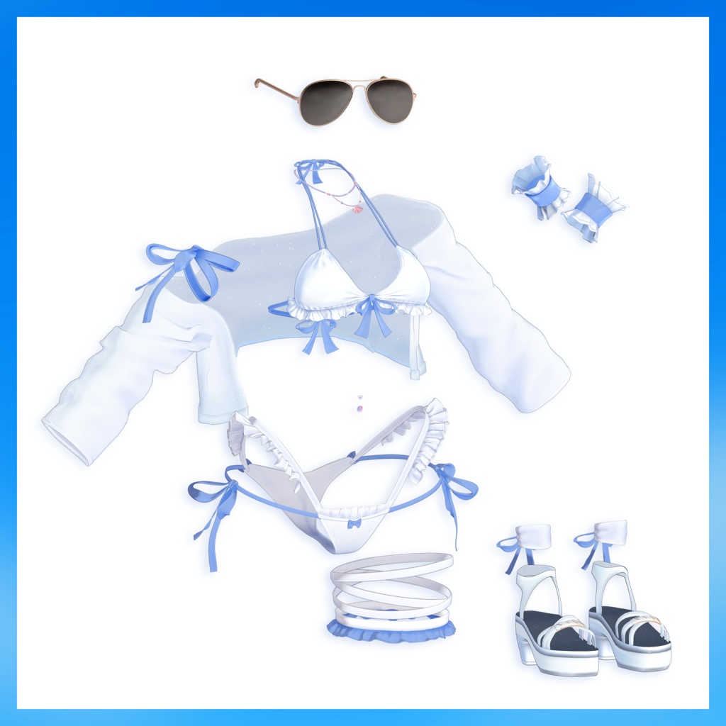 【16アバター対応】🏖️☀️ Mari Velle ☀️🏖️