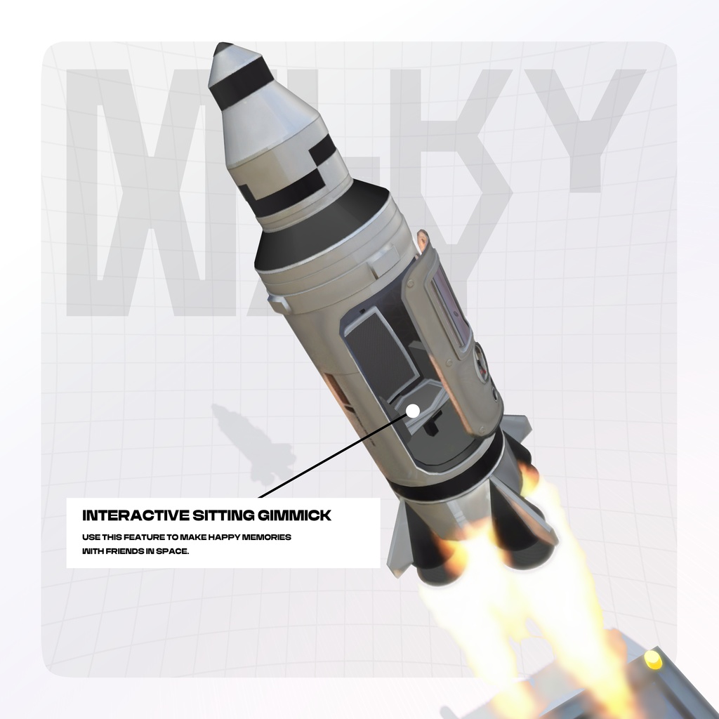 🚀! ! セール中 !! 【16アバター対応】 Milky Way🚀