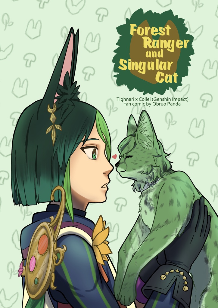 Forest Ranger and Singular Cat - Tighnari x Collei - EN/JP