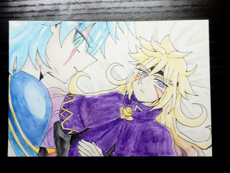 フレームレス原画 ズウィユディ ポストカードサイズ
