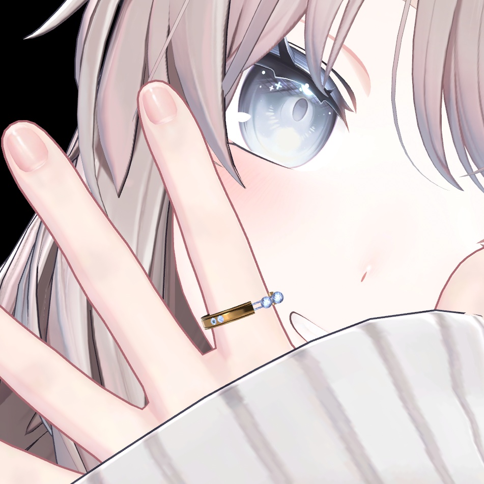 【VRChat】Awa ring [MA対応] - ayx - BOOTH
