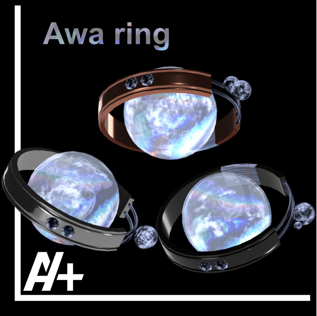 【VRChat】Awa ring [MA対応]
