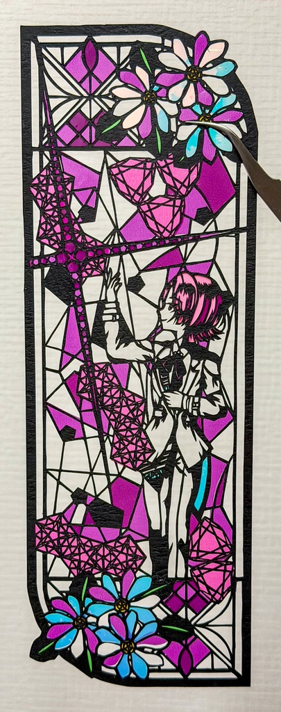 【原画】Étoile de verre -violette- 有村麻央