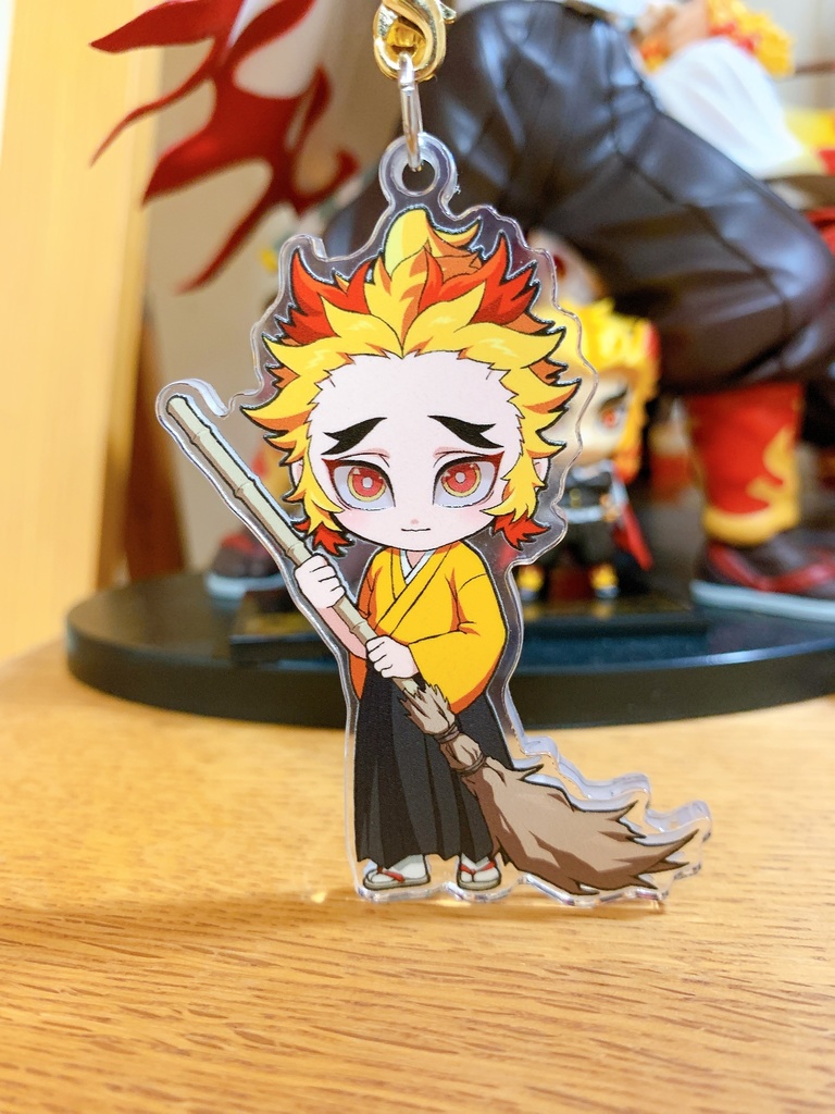 お目目が動く！？アクリルキーホルダー【千寿郎】