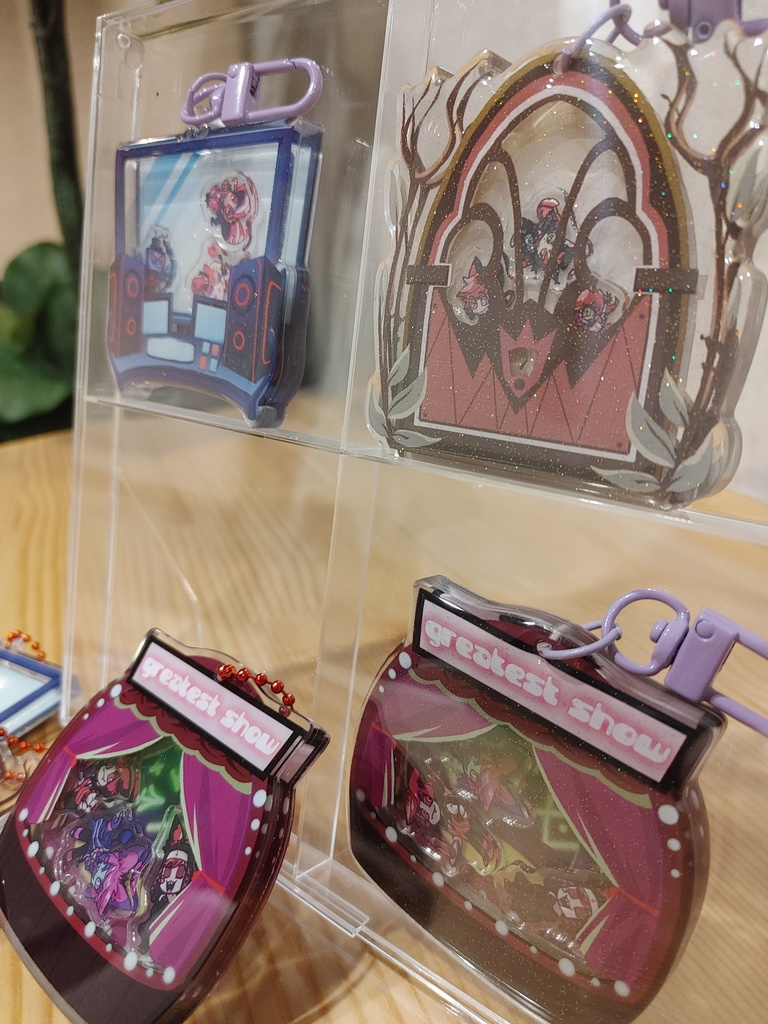 シャカシャカアクリルキーホルダー