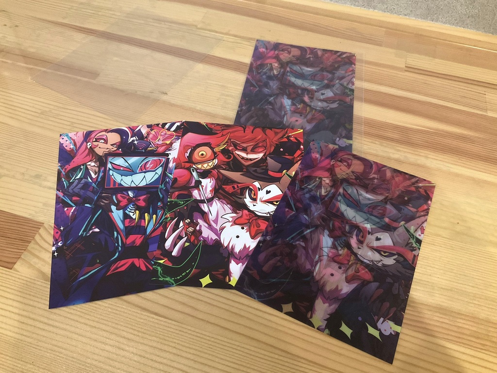 レンチキュラー印刷ポストカード