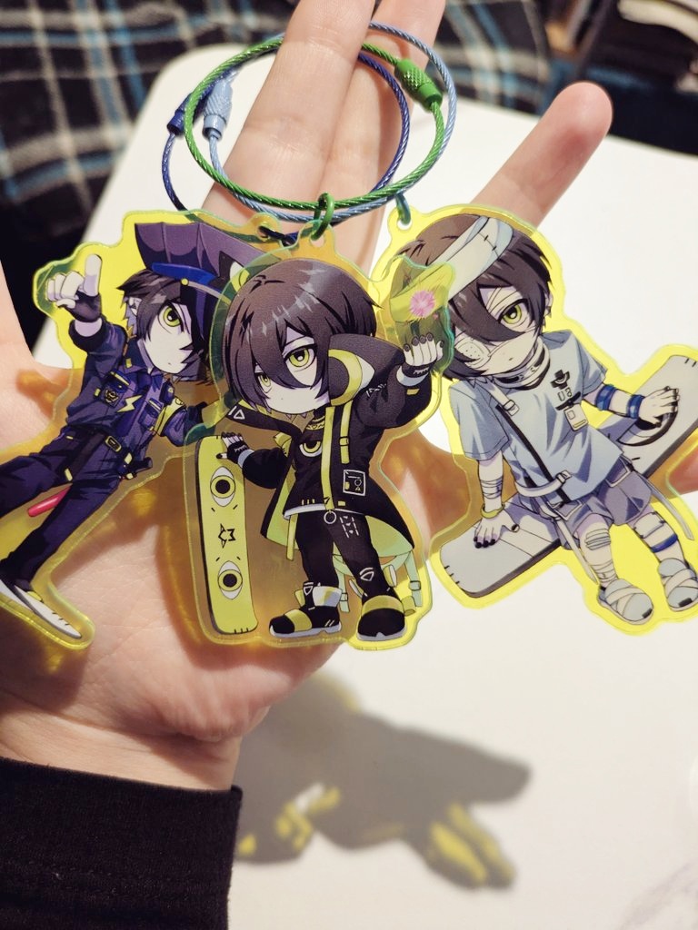 3種の零夜アクキー