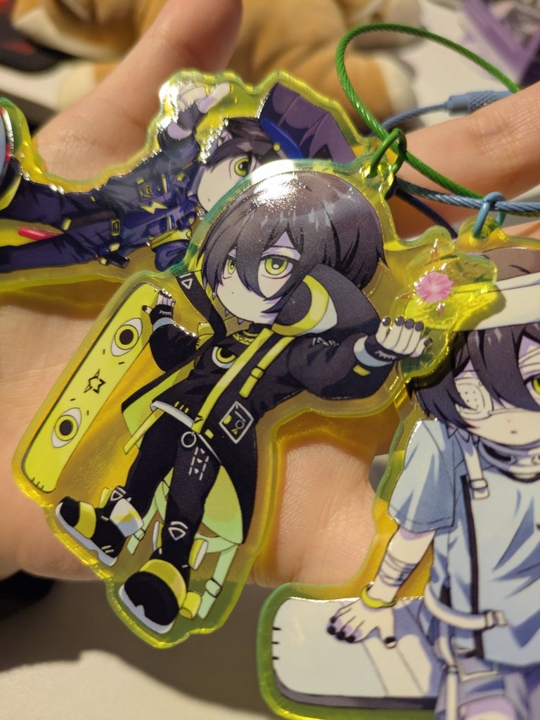 3種の零夜アクキー