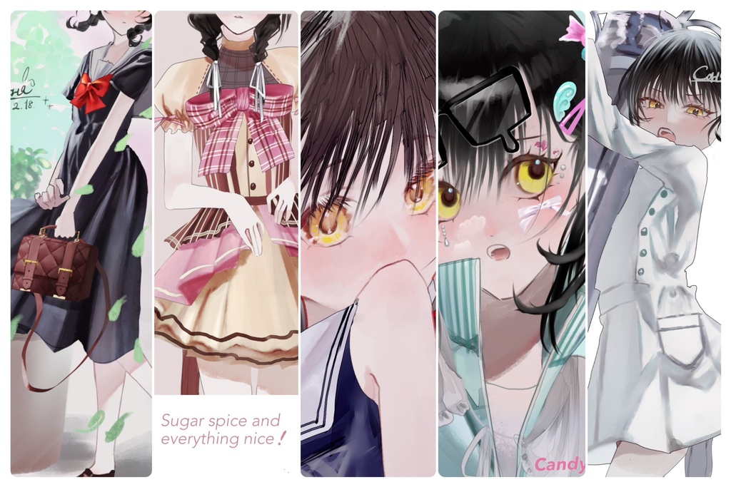 【meow mood】イラスト集