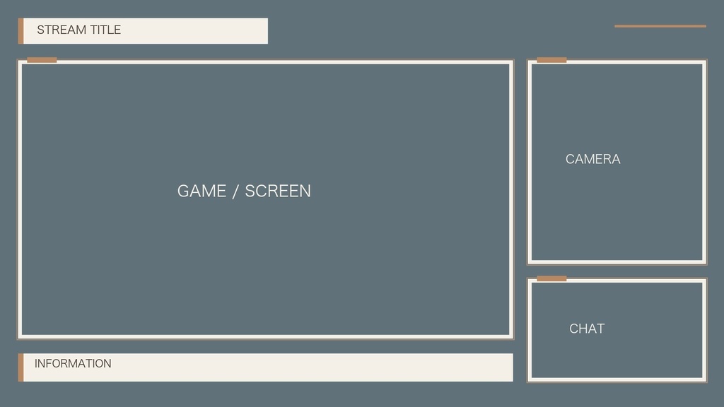 【無料版あり】QUIET OVERLAY|配信用透過フレーム16点|PNG+SVG・商用利用OK