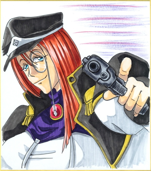 メガネの十日間2020 原画色紙