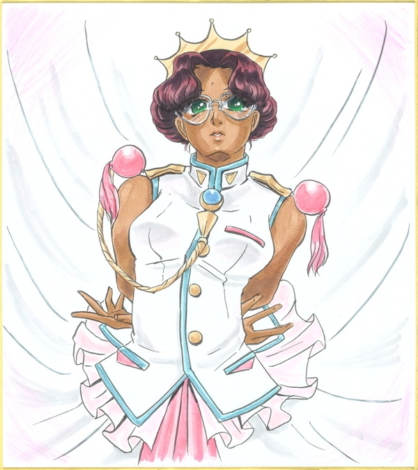 メガネの十日間2020 原画色紙