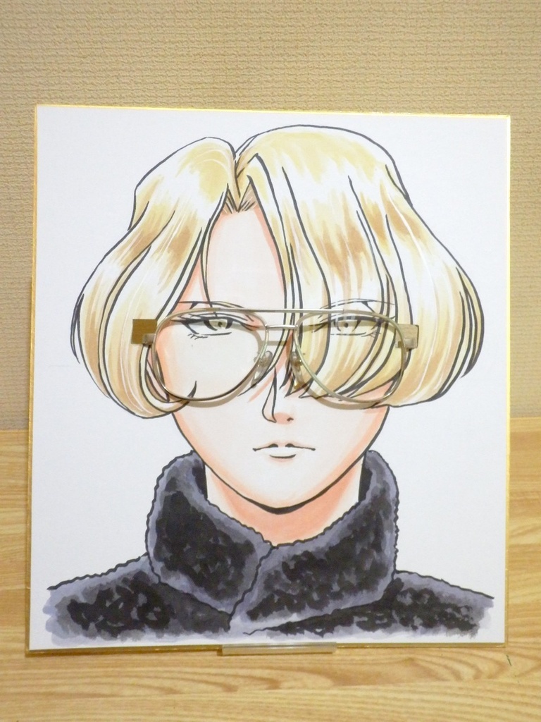 【えあさくら2】サクラキャラいろいろメガネスタンド色紙