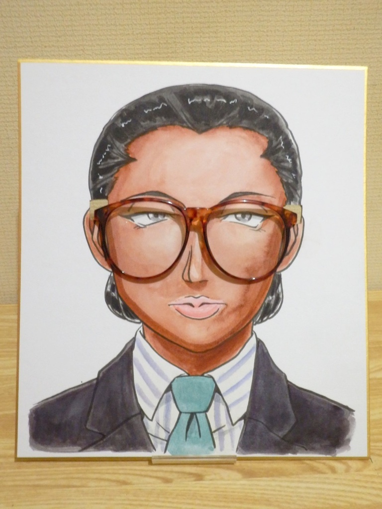 【えあさくら2】サクラキャラいろいろメガネスタンド色紙