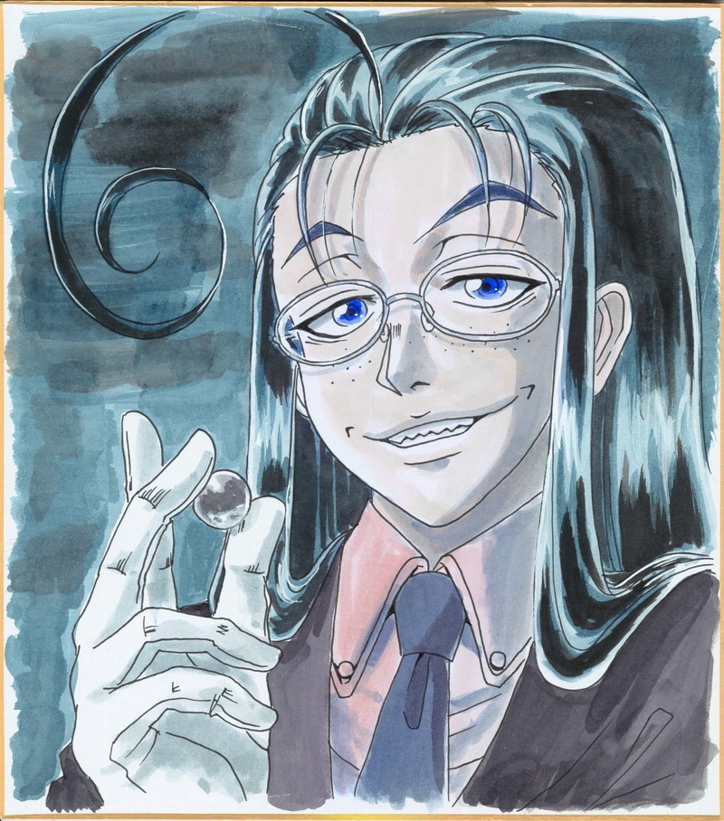 メガネの十日間2021 原画色紙