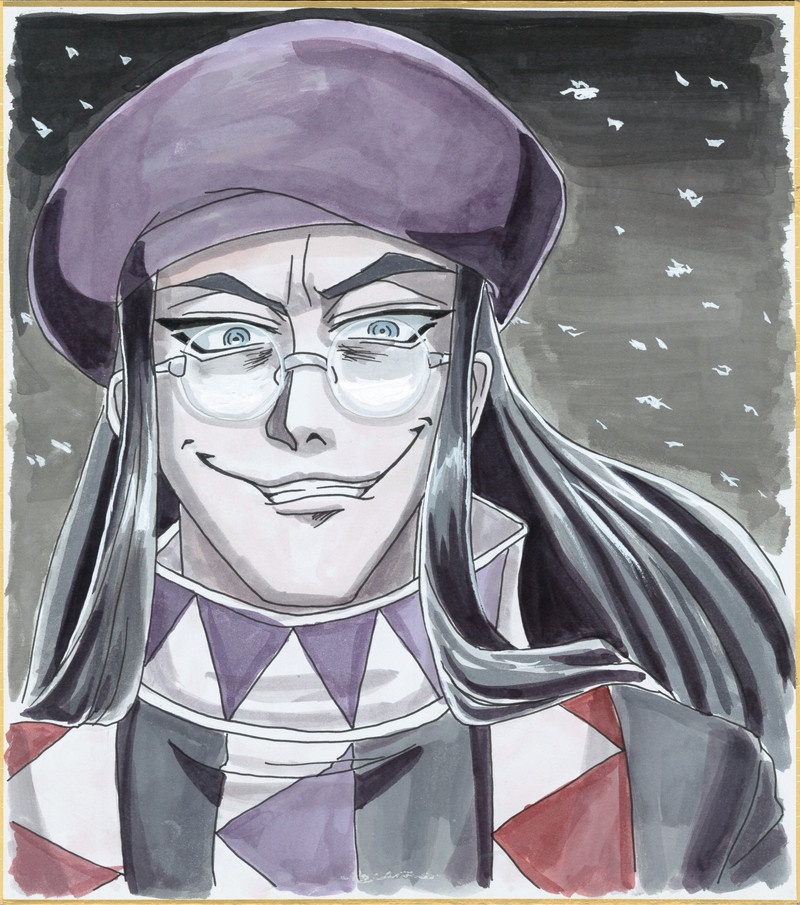 メガネの十日間2021 原画色紙