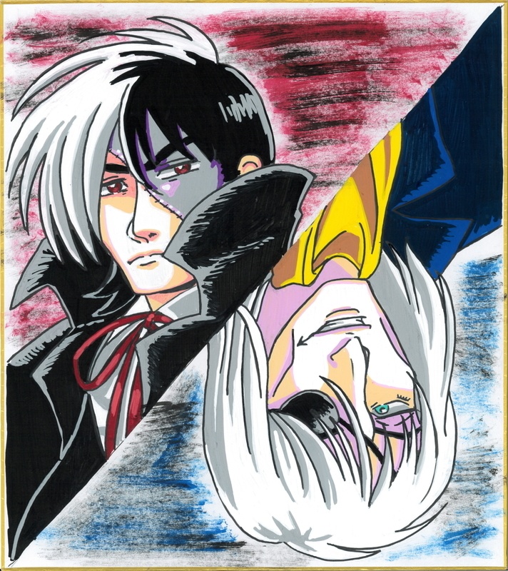 【懐アニ】POSCA手描き色紙