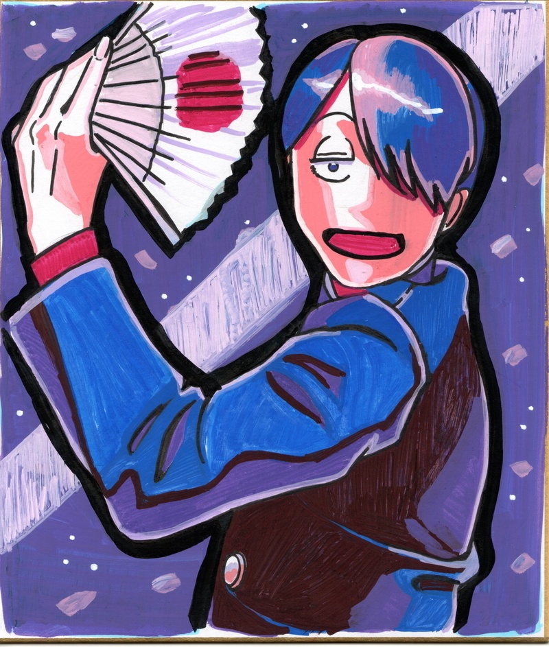 【いさへい】あ~るPOSCA色紙