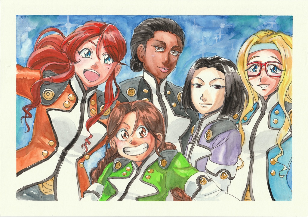 紐育華撃団イラスト原画