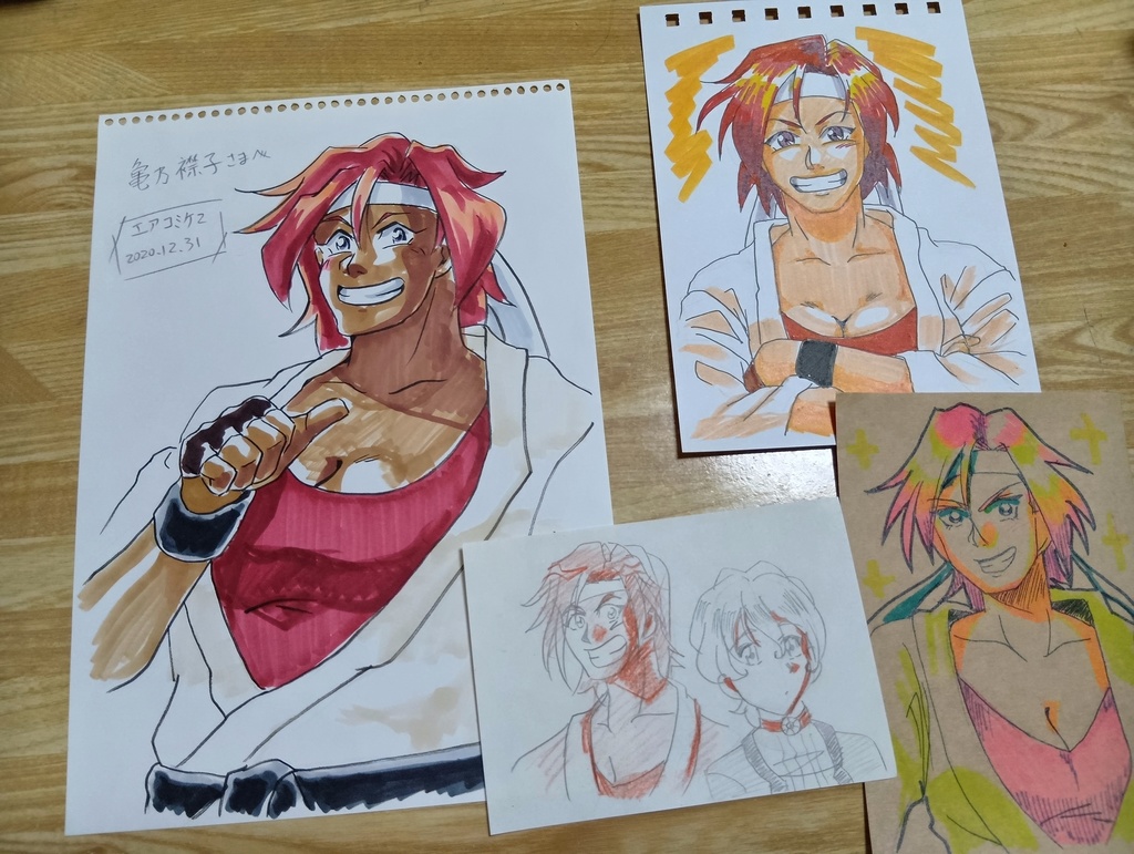 【帝国華撃団】らくがき原画【サクラ大戦1~2】