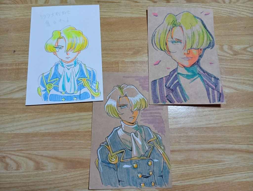 【帝国華撃団】らくがき原画【サクラ大戦1~2】