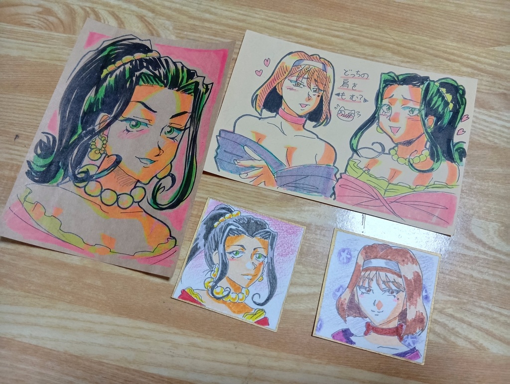 【帝国華撃団】らくがき原画【サクラ大戦1~2】