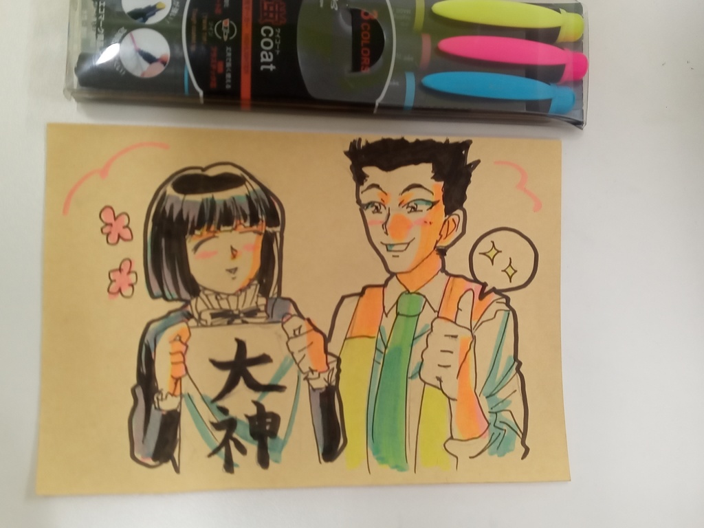 【巴里華撃団】らくがき原画【サクラ大戦3】