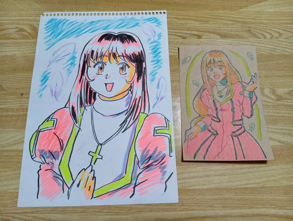 【巴里華撃団】らくがき原画【サクラ大戦3】