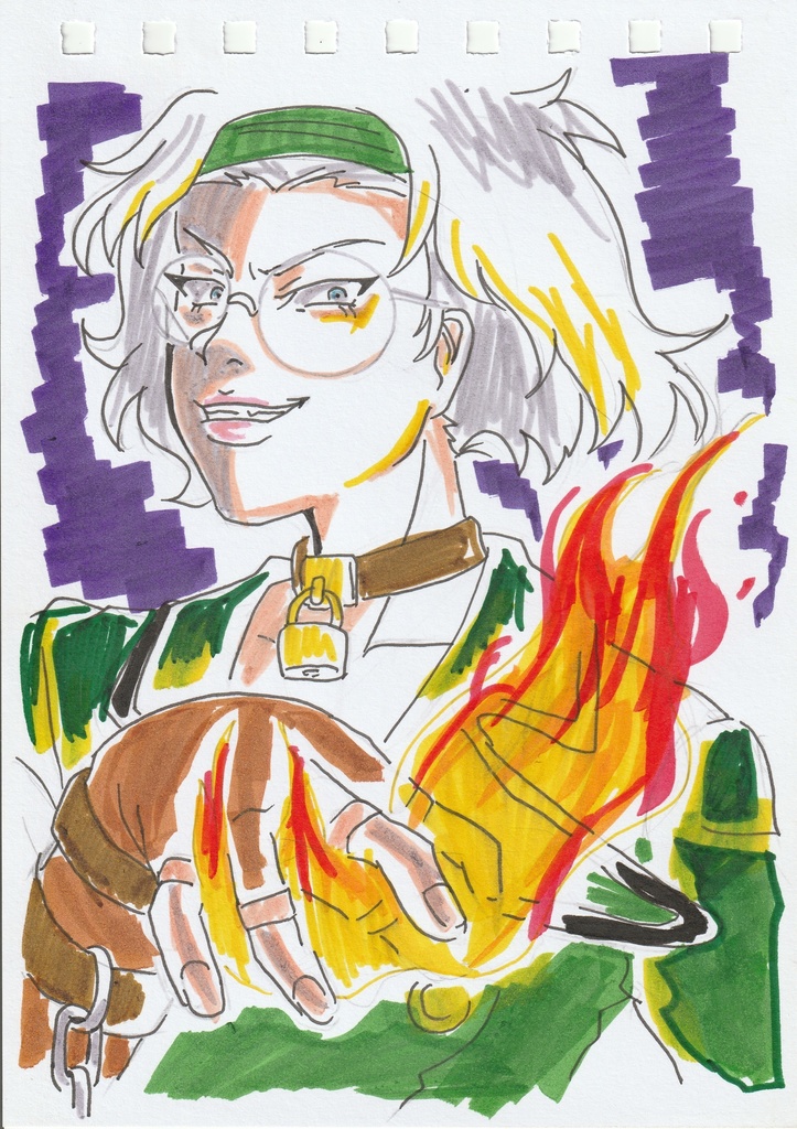 【巴里華撃団】らくがき原画【サクラ大戦3】