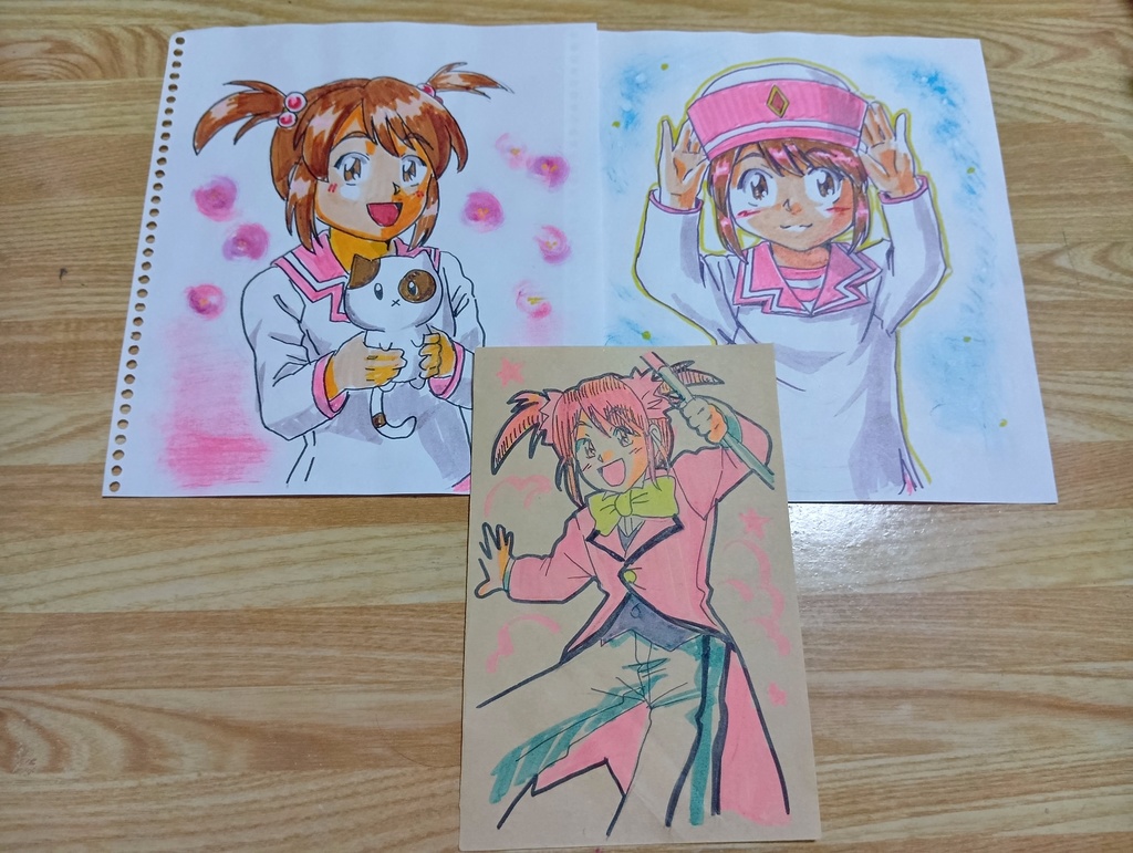 【巴里華撃団】らくがき原画【サクラ大戦3】