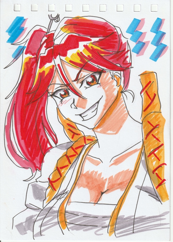 【新生帝国華撃団】らくがき原画【新サクラ大戦】