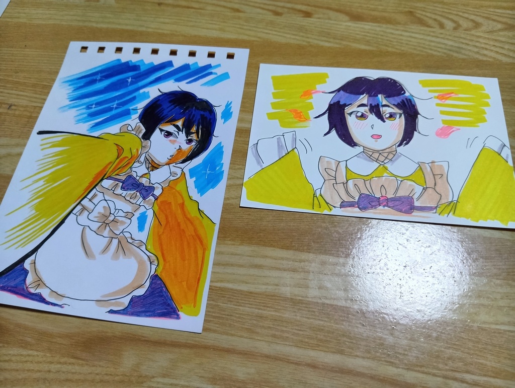 【新生帝国華撃団】らくがき原画【新サクラ大戦】