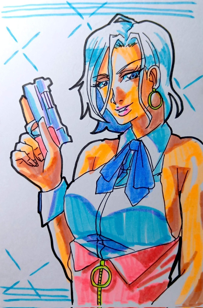 【新生帝国華撃団など】らくがき原画【新サクラ大戦】