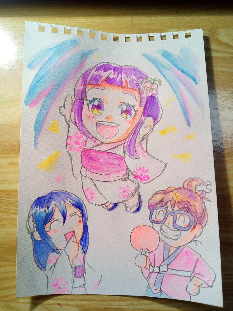 【帝国華撃団】らくがき原画【サクラ革命】