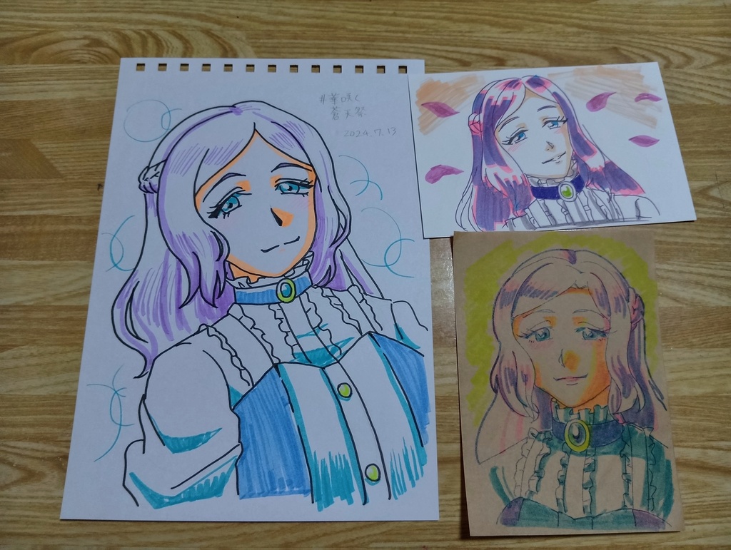 【帝国華撃団】らくがき原画【サクラ革命】