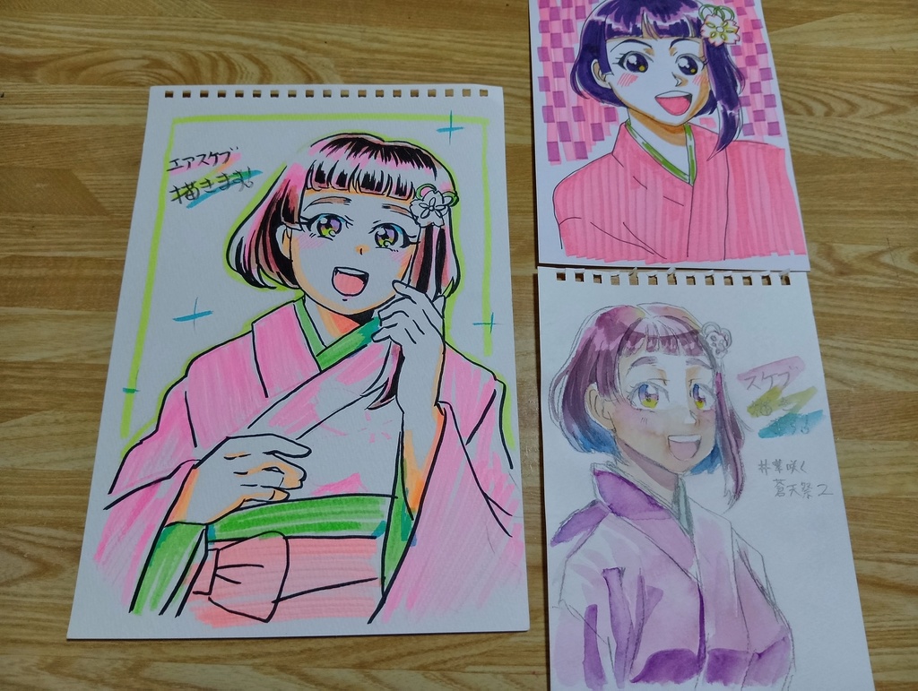 【帝国華撃団】らくがき原画【サクラ革命】