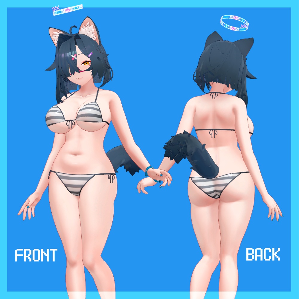 3アバター対応 シンプルビキニ