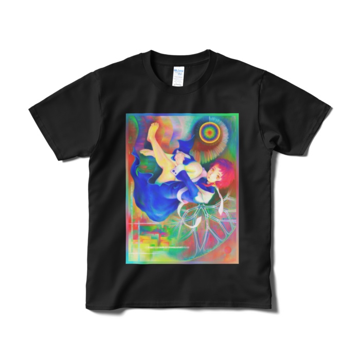 黒いペルソナレインTシャツ