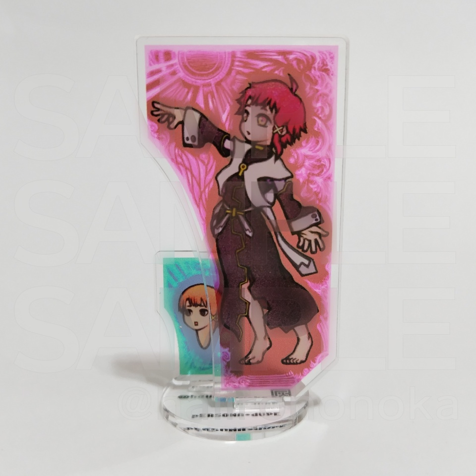 赤いペルソナレインアクリルスタンド