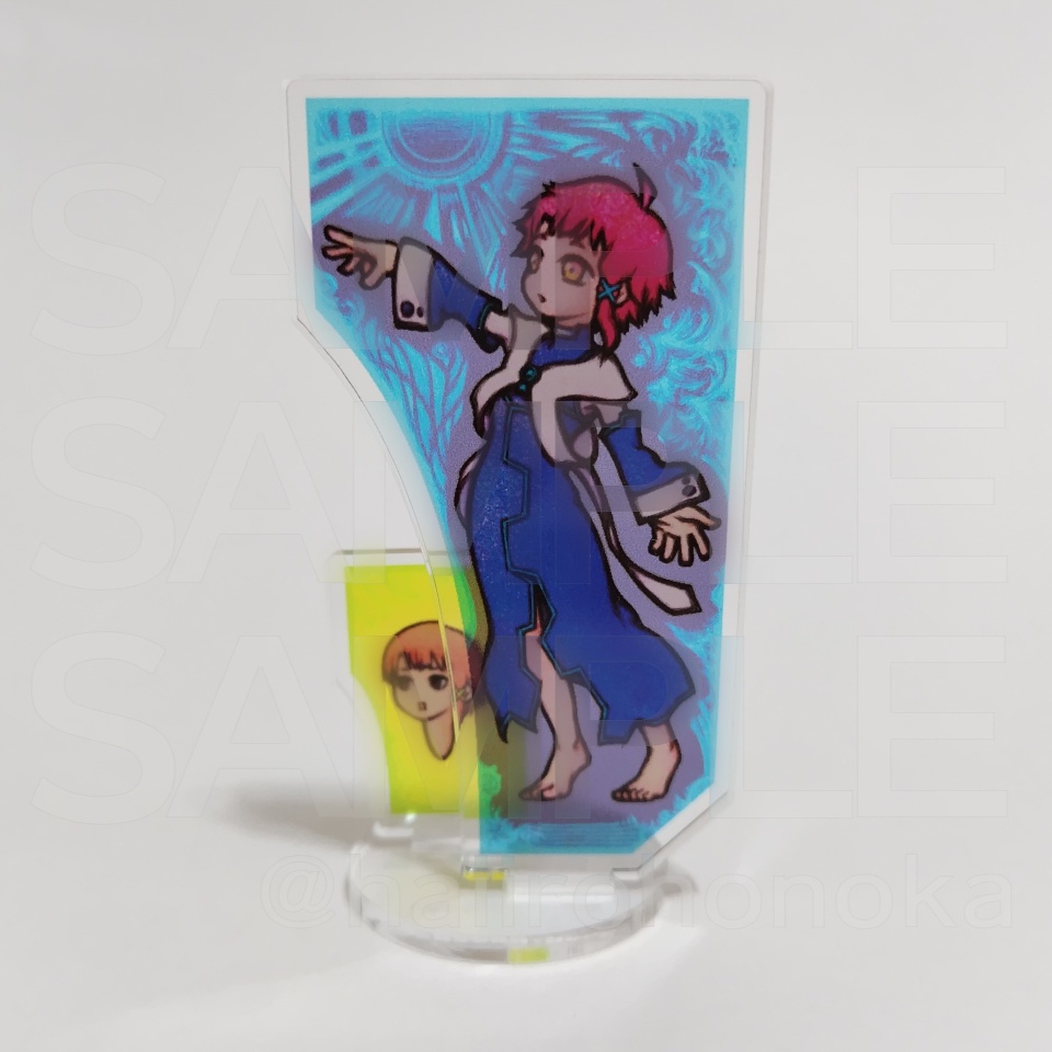 青いペルソナレインアクリルスタンド