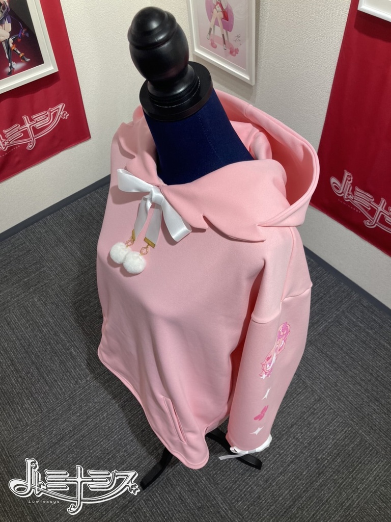 ルミナシスパーカー ピンク