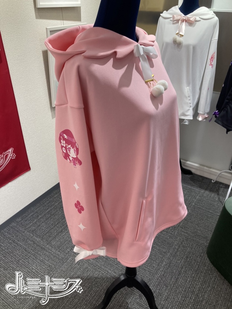 ルミナシスパーカー ピンク