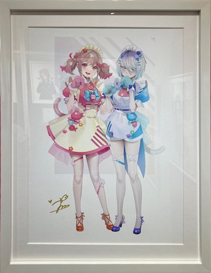 インテリアアート04 ルミナシス展 直筆サイン入り