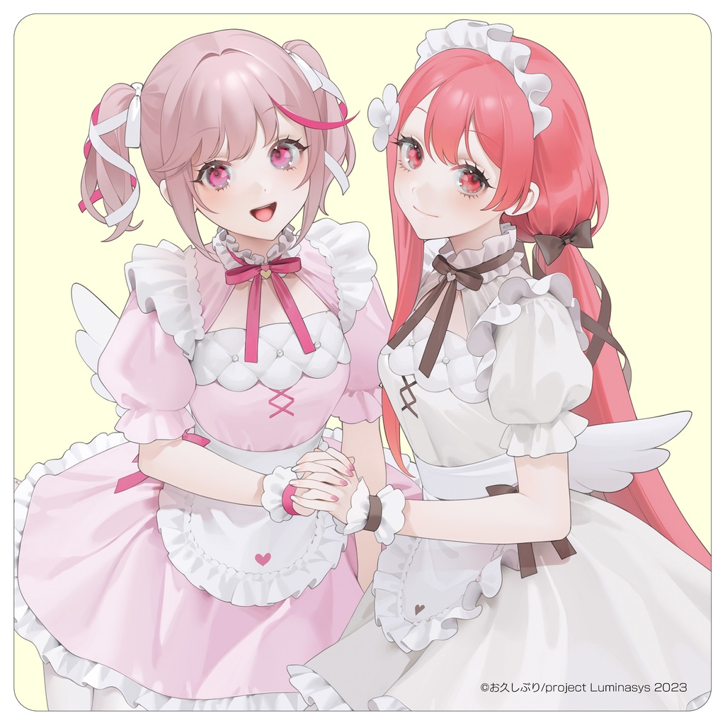コラボカフェ キービジュアルアクリルプレート あかるｘろな