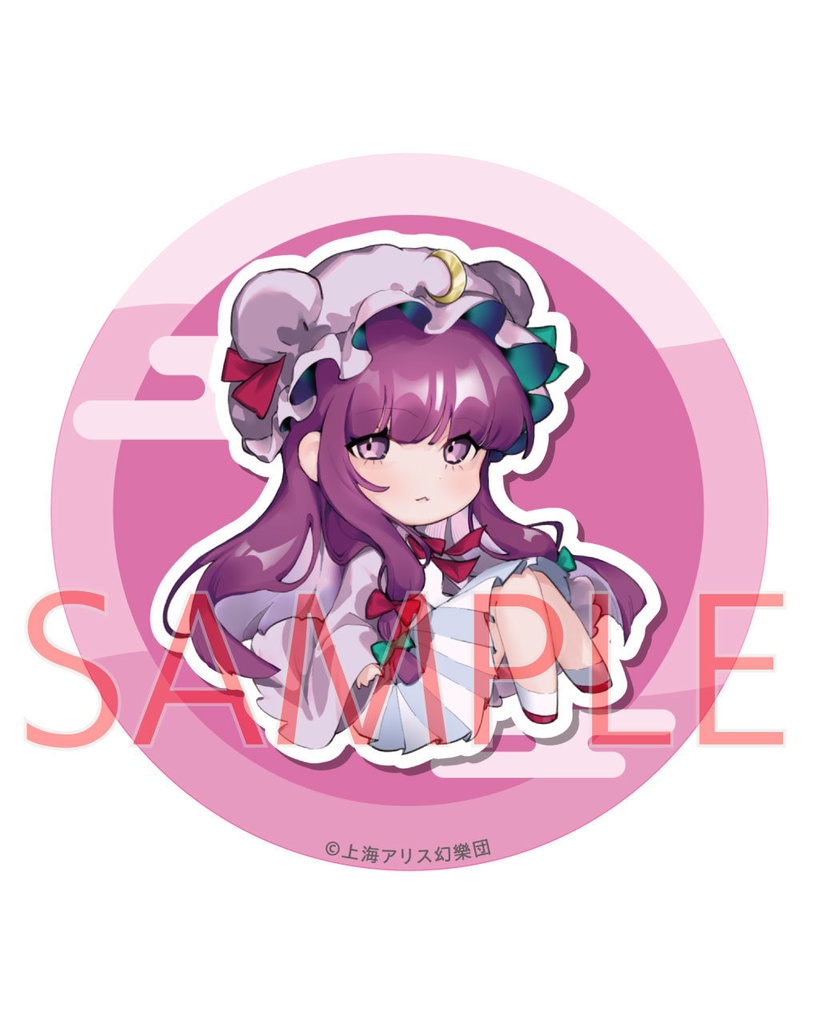【受注販売】パチュリー・ノーレッジ_ﾉﾁ_缶バッジ