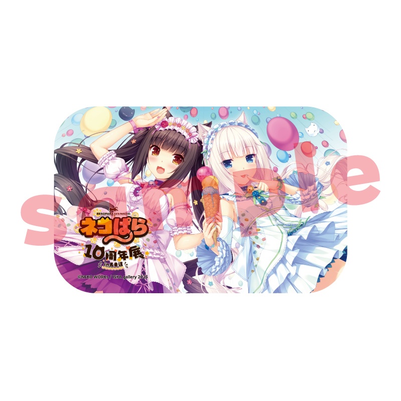 缶バッチ1『ネコぱら10周年展in馬車道』